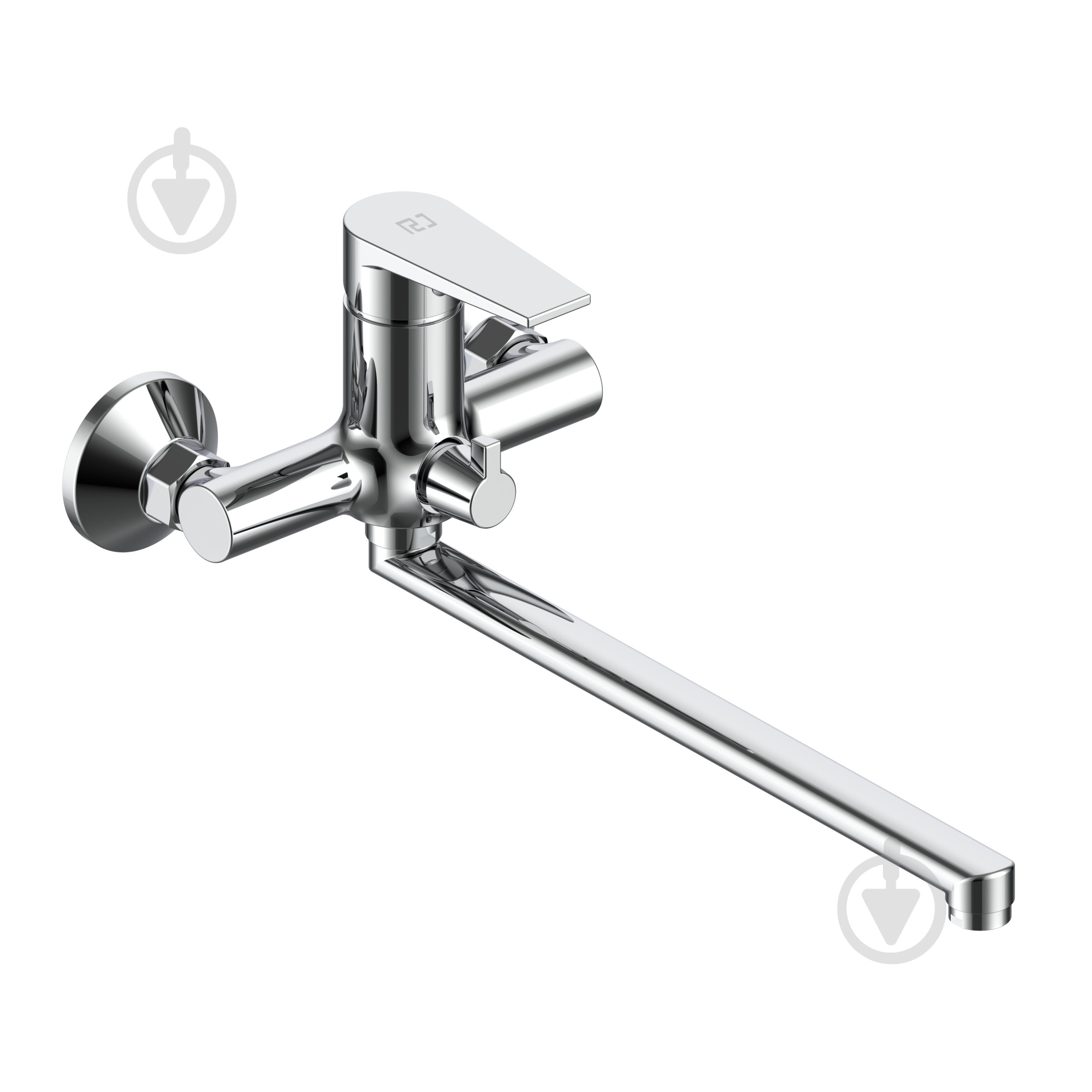 Смеситель для ванны RJ CRETA L-вилив, хром - фото 2 Смеситель для ванны RJ CRETA L-вилив, хром - фото 2