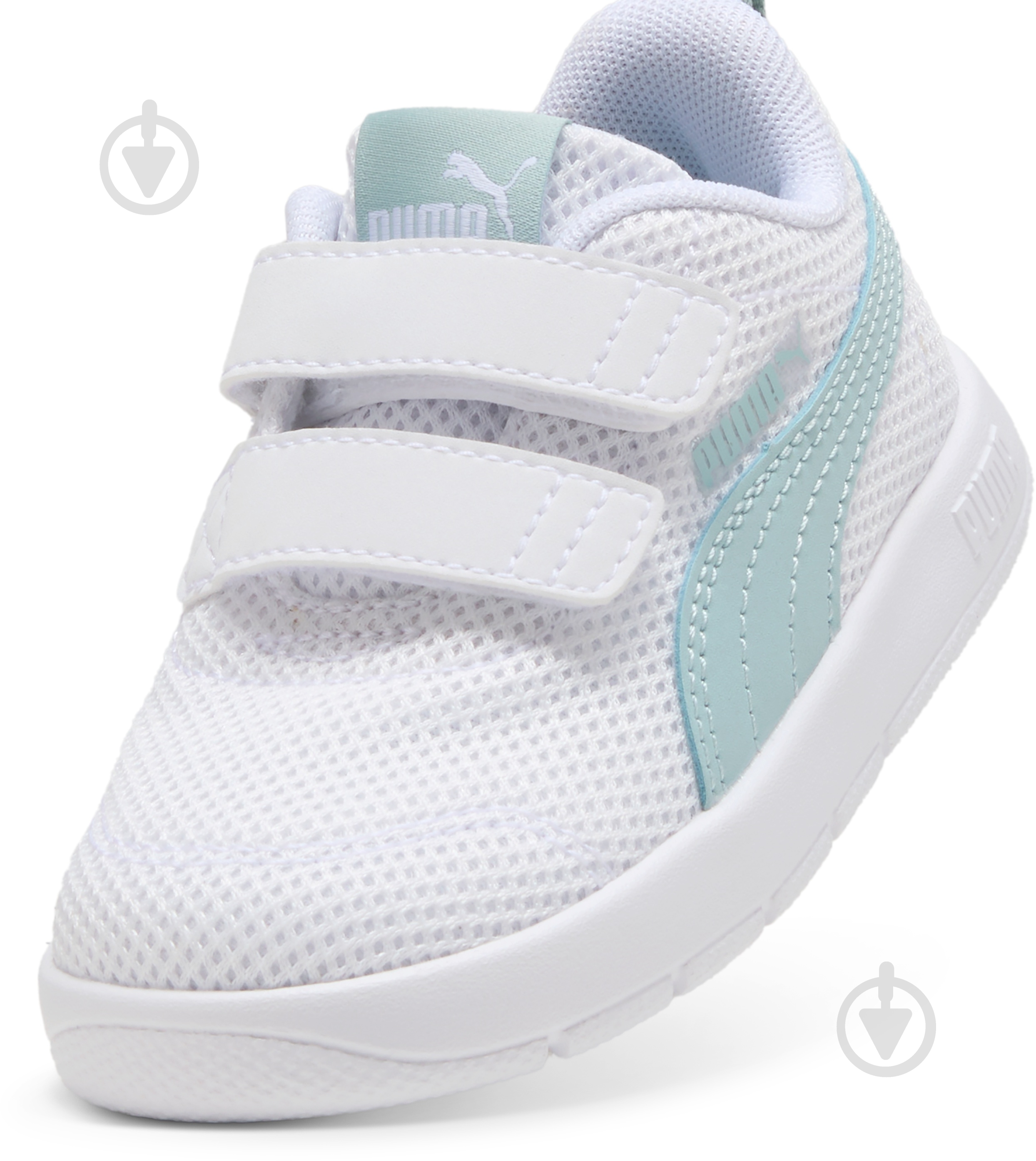 Кроссовки для мальчиков Puma Courtflex V3 Mesh Inf 39808608 р.20 белые - фото 4 Кроссовки для мальчиков Puma Courtflex V3 Mesh Inf 39808608 р.20 белые - фото 4