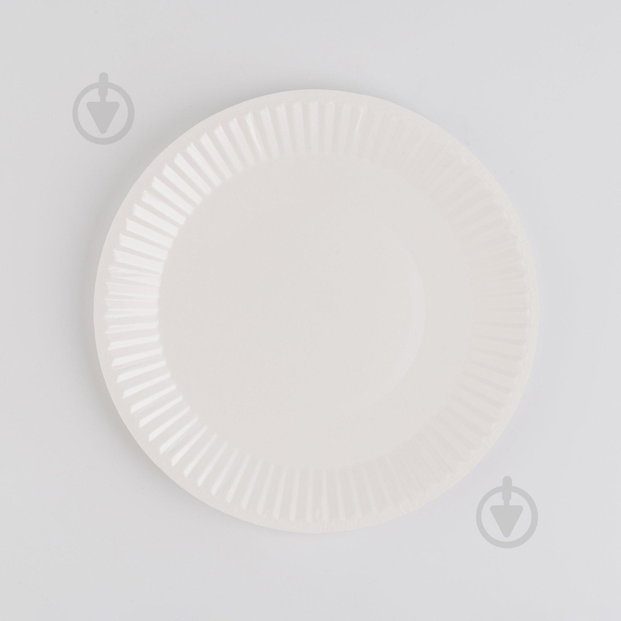 Тарілка картонна біла 180 мм GOPACK 6 шт. - фото 4