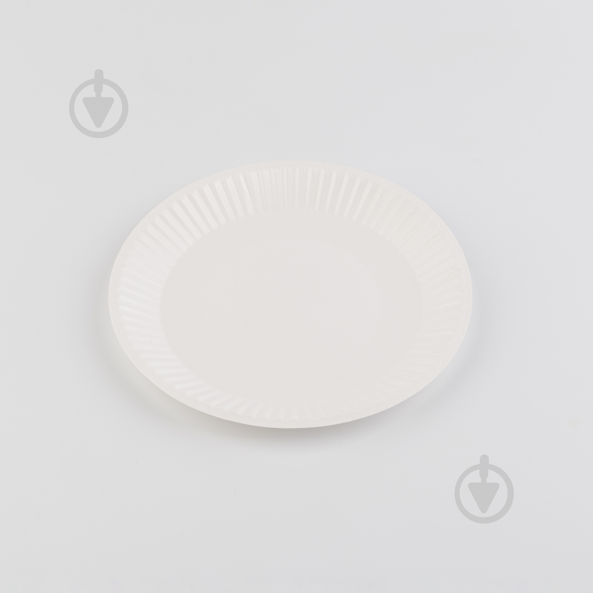 Тарілка картонна біла 180 мм GOPACK 6 шт. - фото 3