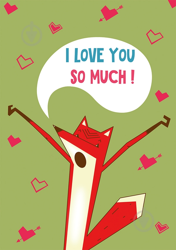 Открытка J006 - фото 1