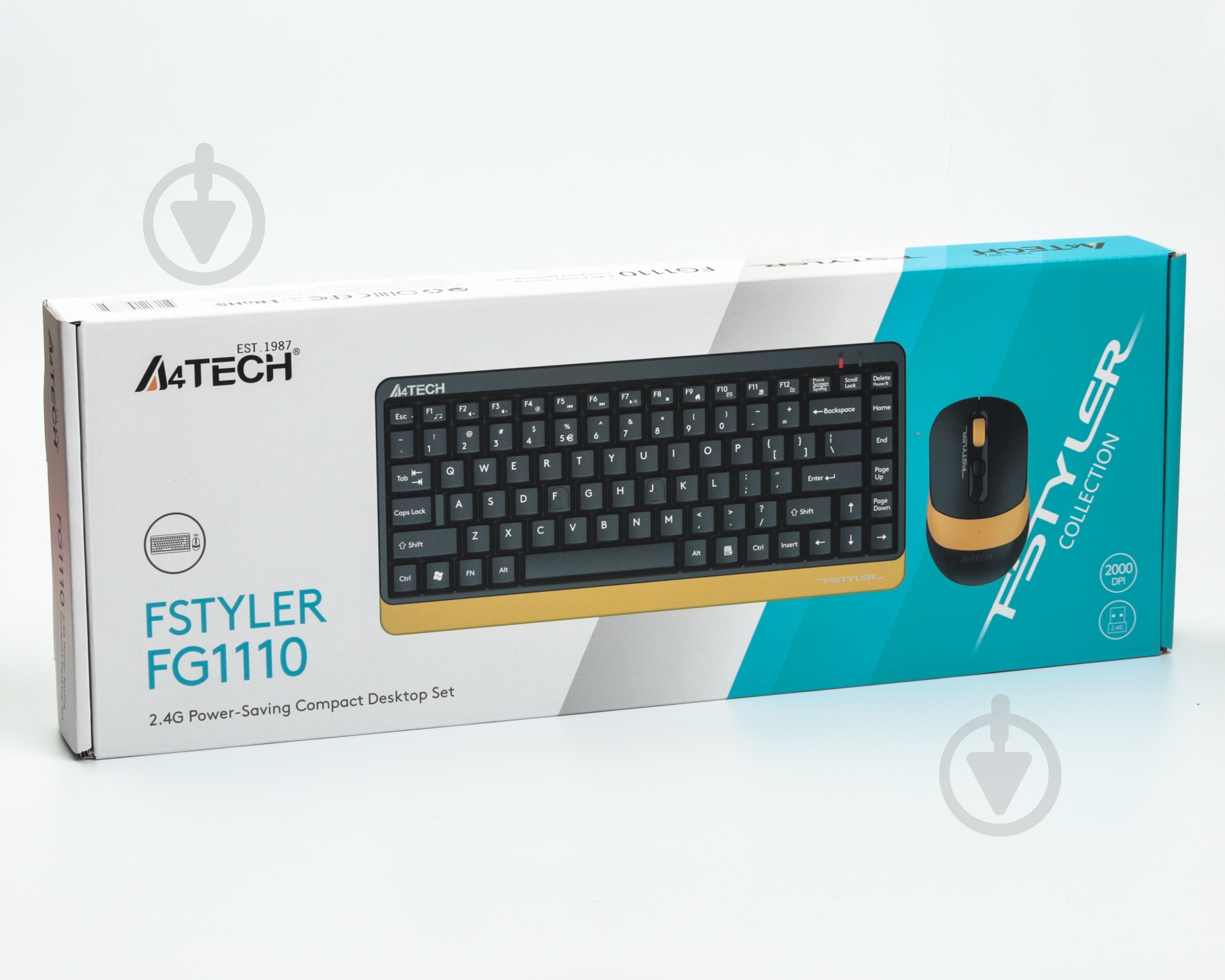 Комплект беспроводной A4Tech FG1110 (Bumblebee) Wireless - фото 4