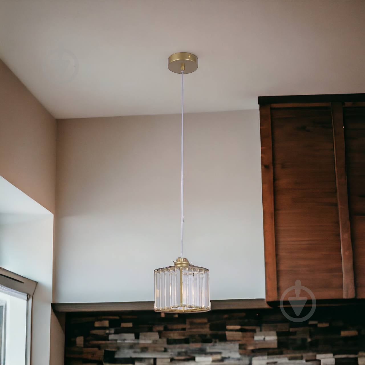 Підвіс WunderLicht 1x60 Вт E27 золотий OM1483-31GD - фото 2 Підвіс WunderLicht 1x60 Вт E27 золотий OM1483-31GD - фото 2