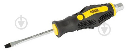 Отвертка ударная MasterTool EXTERNAL HEX SL5х75 мм ручка с TPR покрытием 49-6575 - фото 1 Отвертка ударная MasterTool EXTERNAL HEX SL5х75 мм ручка с TPR покрытием 49-6575 - фото 1