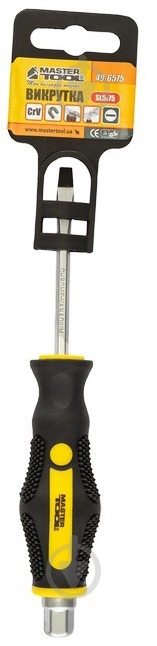 Отвертка ударная MasterTool EXTERNAL HEX SL5х75 мм ручка с TPR покрытием 49-6575 - фото 4 Отвертка ударная MasterTool EXTERNAL HEX SL5х75 мм ручка с TPR покрытием 49-6575 - фото 4