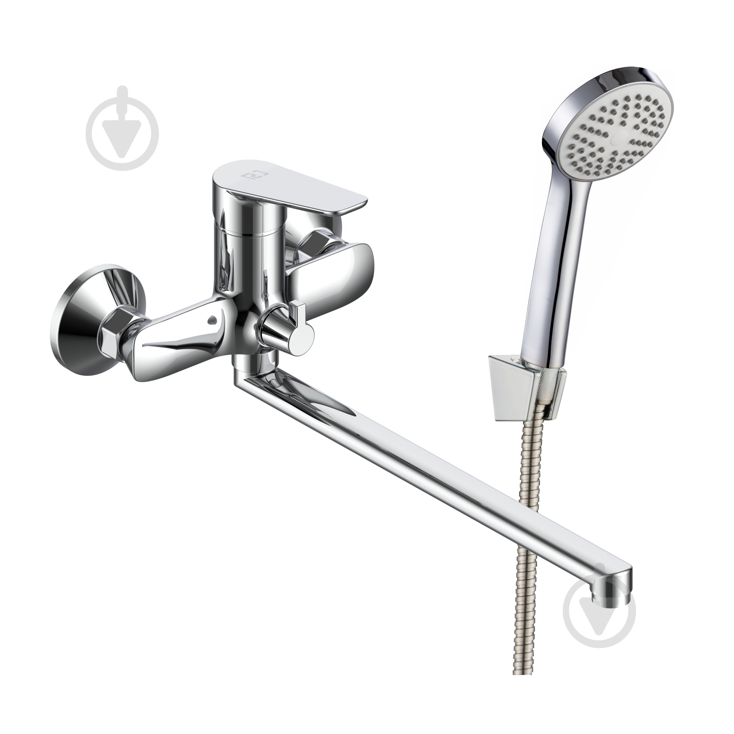 Смеситель для ванны/душа RJ LOLA L-вилив, хром - фото 1