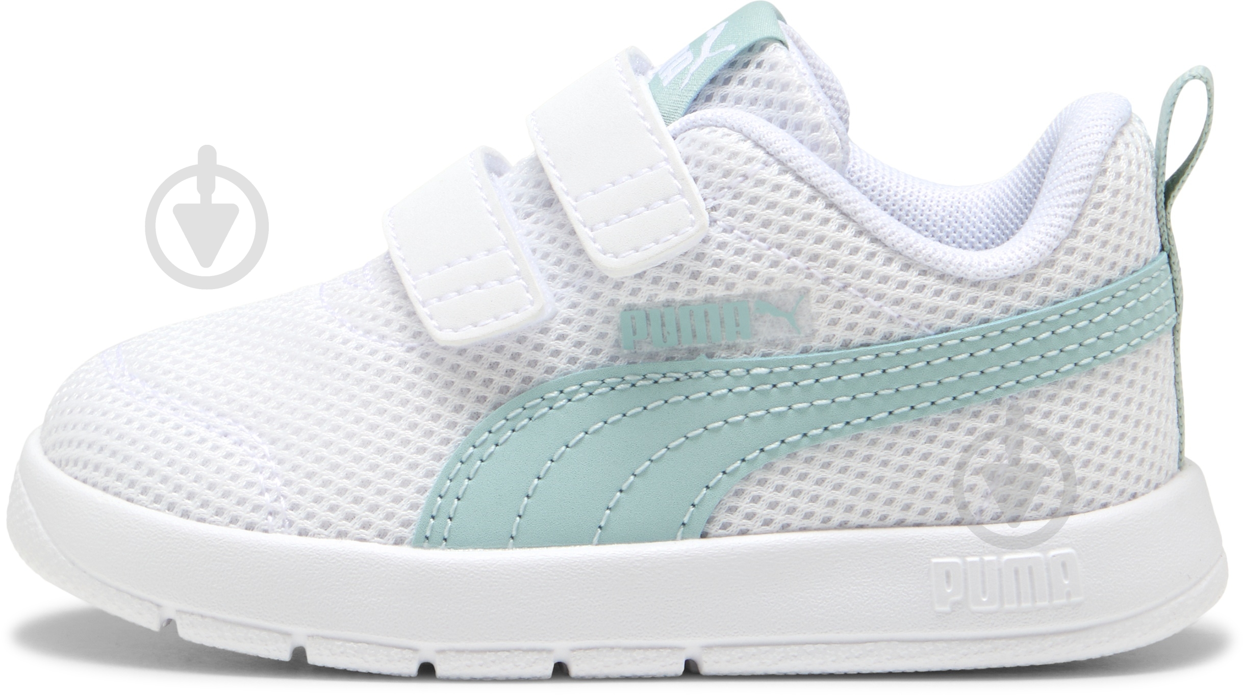 Кросівки для хлопчиків Puma Courtflex V3 Mesh Inf 39808608 р.21 білі - фото 1 Кросівки для хлопчиків Puma Courtflex V3 Mesh Inf 39808608 р.21 білі - фото 1