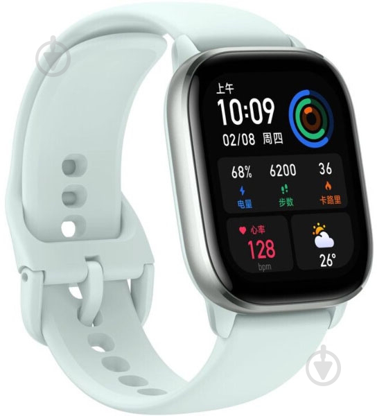 Смарт-часы Amazfit GTS 4 mini mint blue (953765) - фото 2