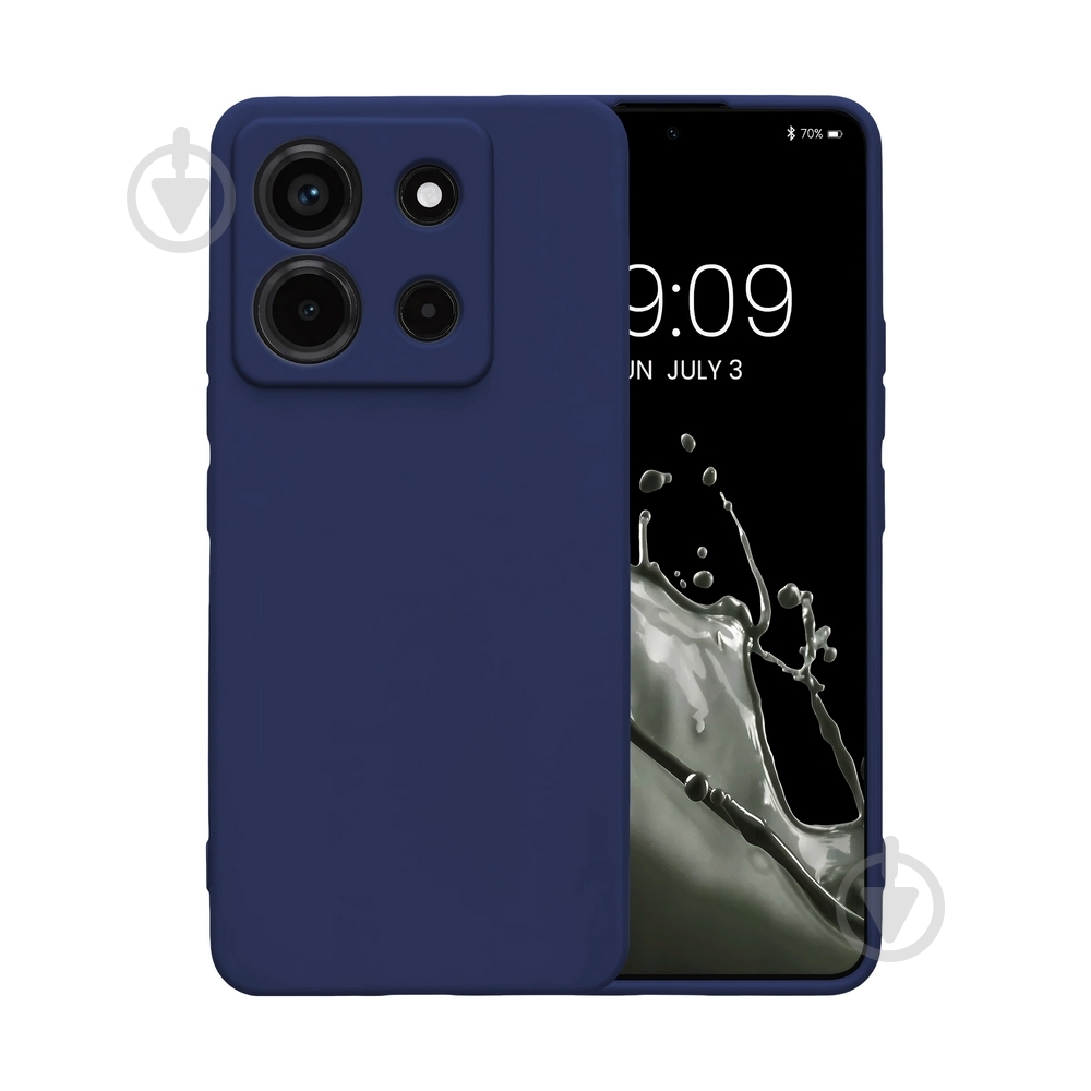 Чехол Intaleo SoftShell для Moto G15/G15 Power синий - фото 1