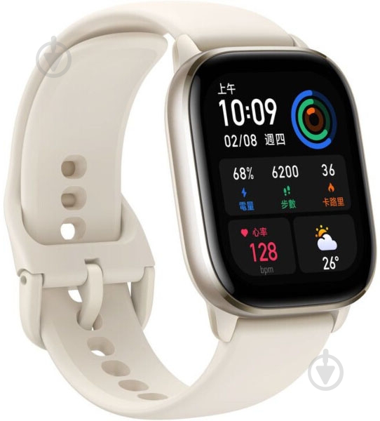 Смарт-часы Amazfit GTS 4 mini moonlight white (953766) - фото 2