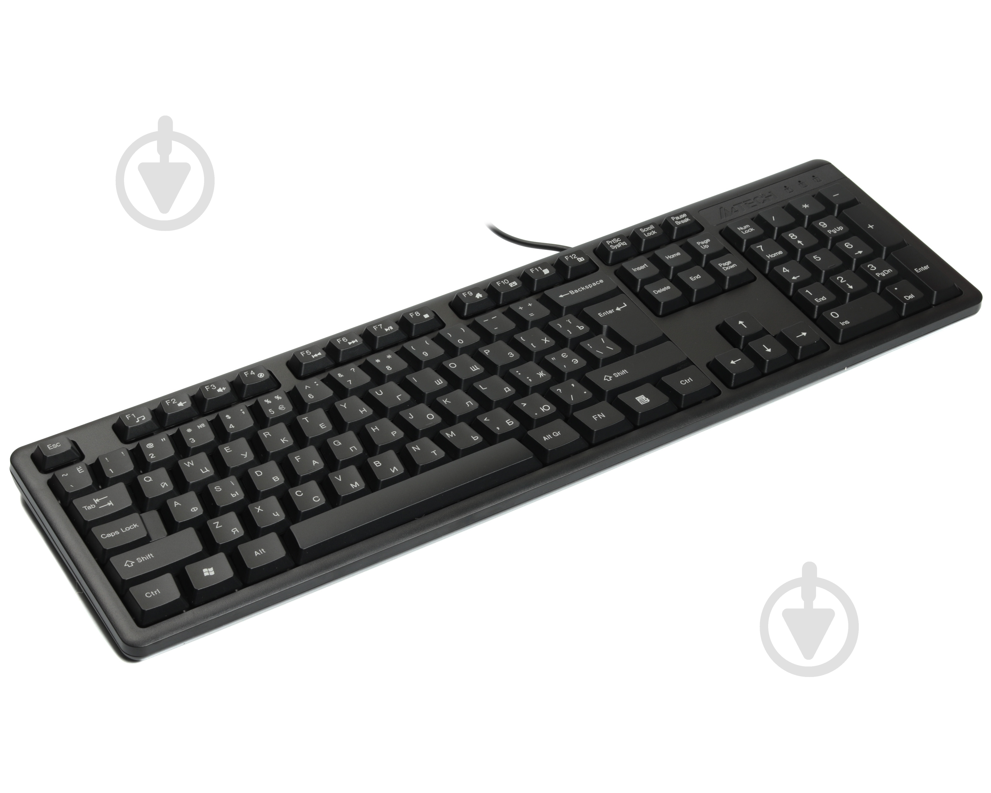 Клавиатура A4Tech (KKS-3 USB (Black)) USB, Comfort Key black - фото 2