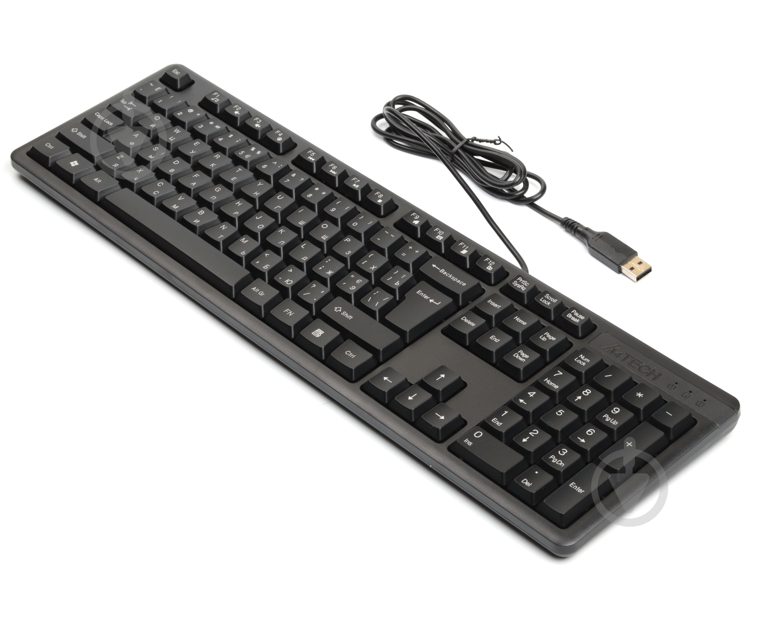 Клавиатура A4Tech (KKS-3 USB (Black)) USB, Comfort Key black - фото 3