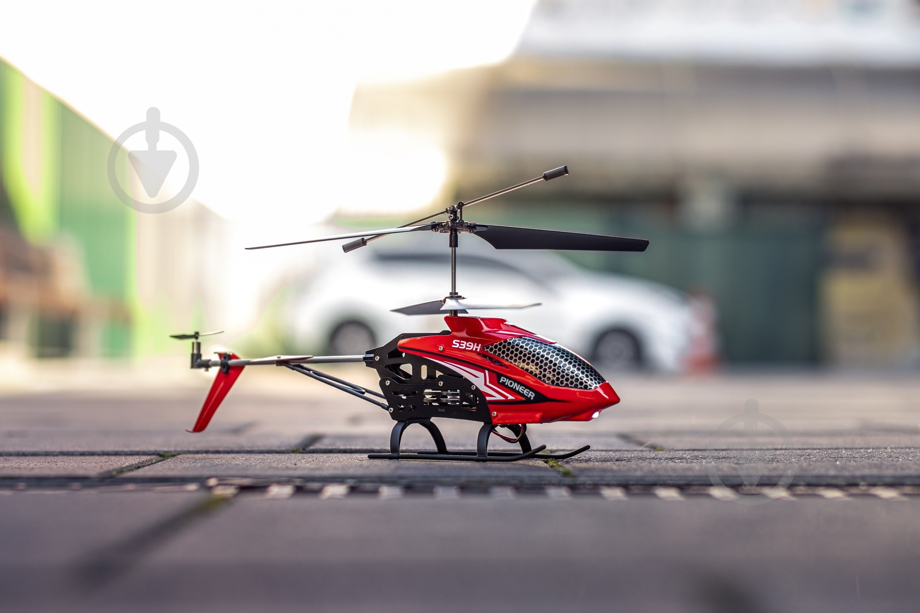 Вертолет на радиоуправлении Syma красный с черным S39H - фото 2