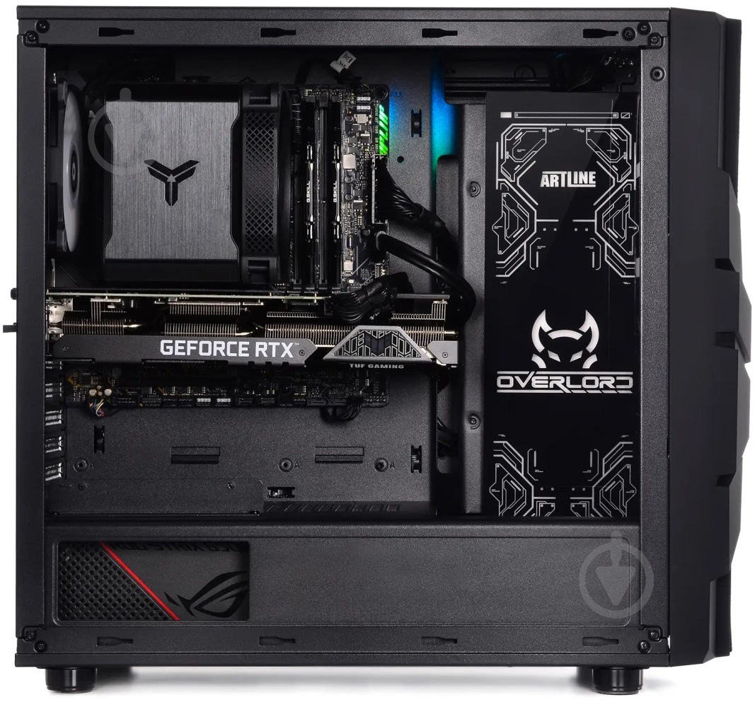 Компьютер Artline Overlord X75 (X75v61) black - фото 7