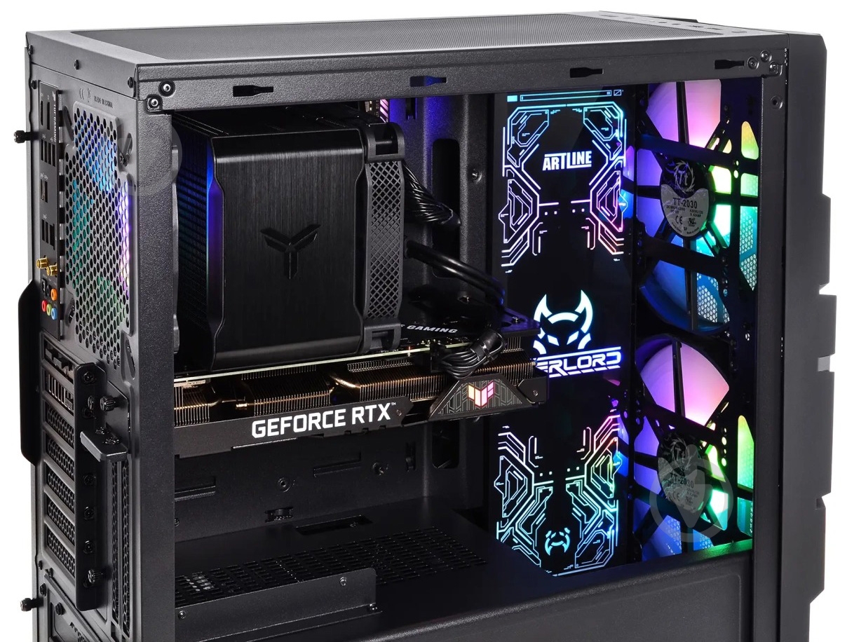 Системный блок Artline Overlord X75 (X75v62) black - фото 9 Системный блок Artline Overlord X75 (X75v62) black - фото 9
