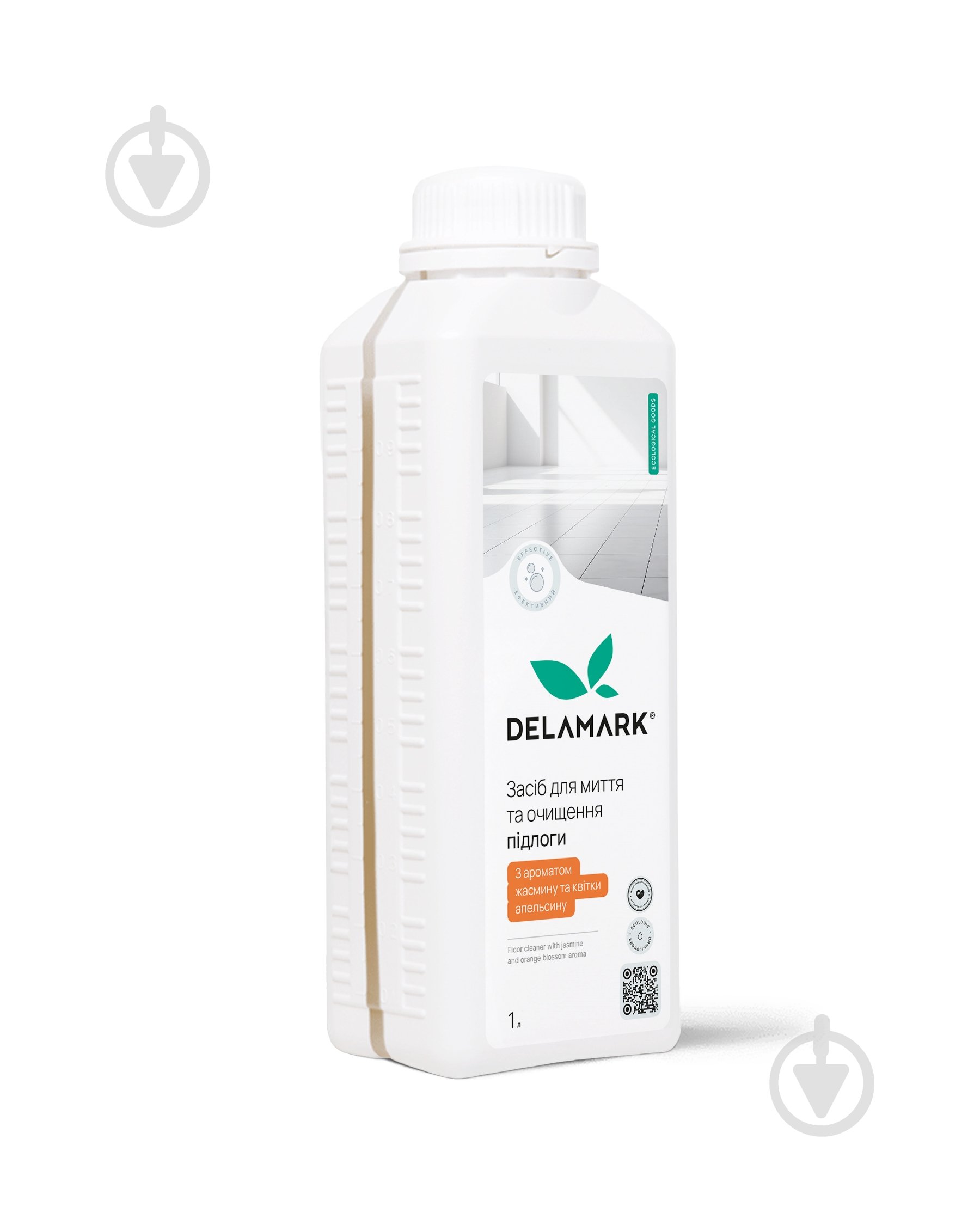 Миючий засіб DeLaMark з ароматом жасмину та апельсинової квітки 1 л - фото 1