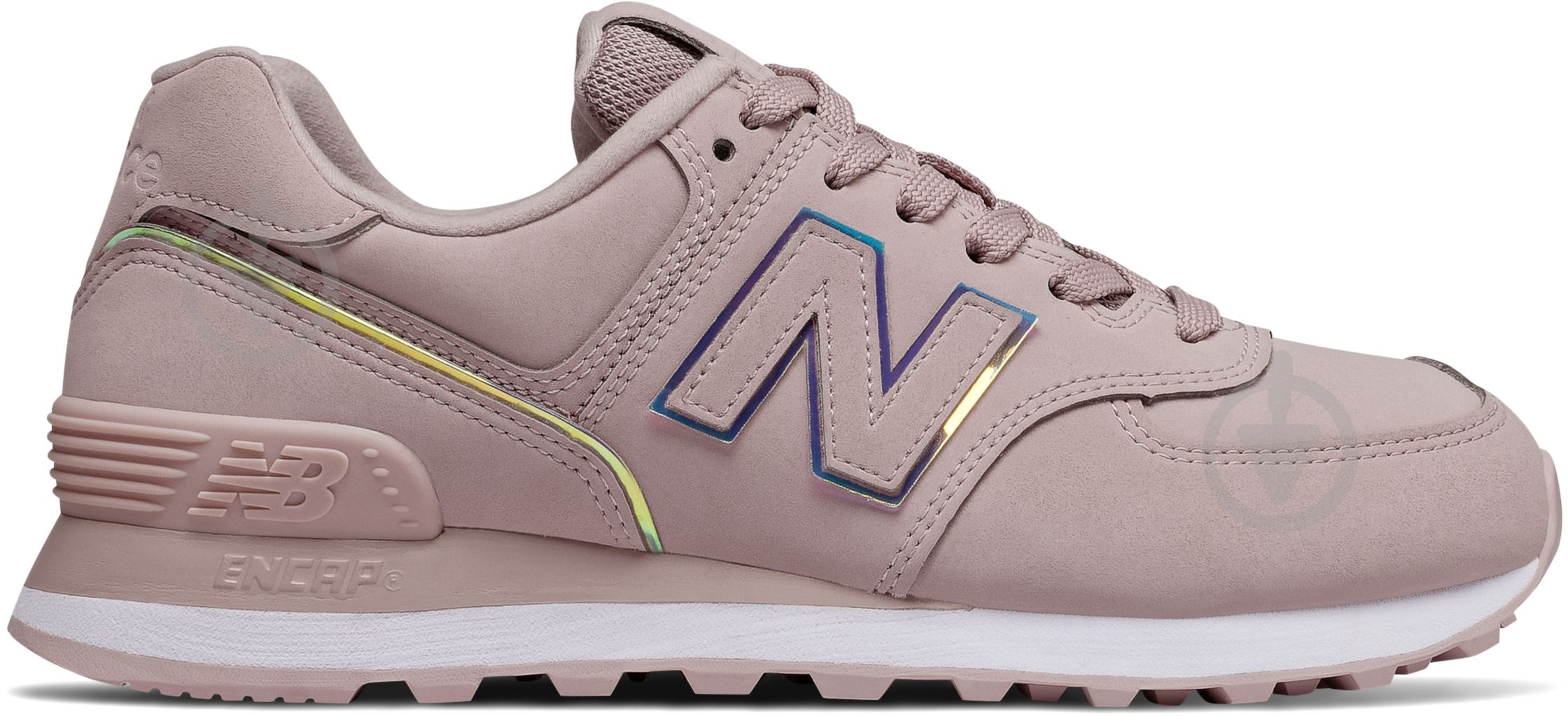 Кроссовки женские зимние New Balance WL574CLH WL574CLH р.36,5 розовые - фото 1