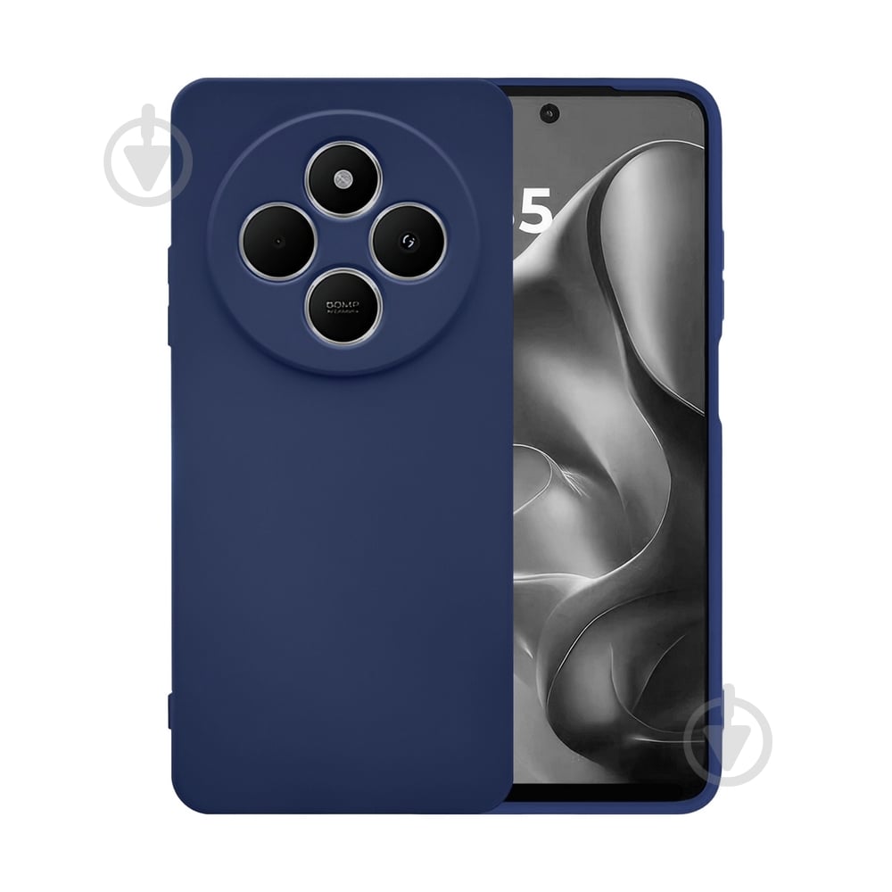 Чехол Intaleo SoftShell синий для Xiaomi Redmi 14C - фото 1