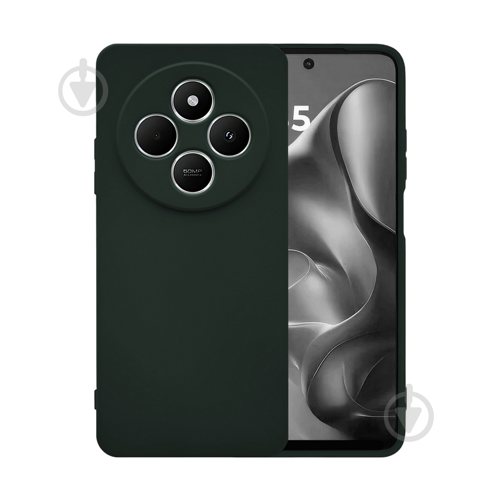 Чехол Intaleo SoftShell темно-зеленый для Xiaomi Redmi A4 - фото 1