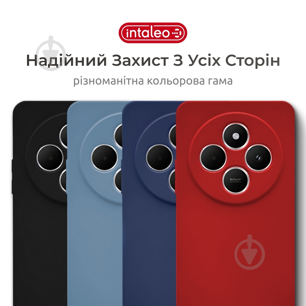 Чехол Intaleo SoftShell темно-зеленый для Xiaomi Redmi A4 - фото 2