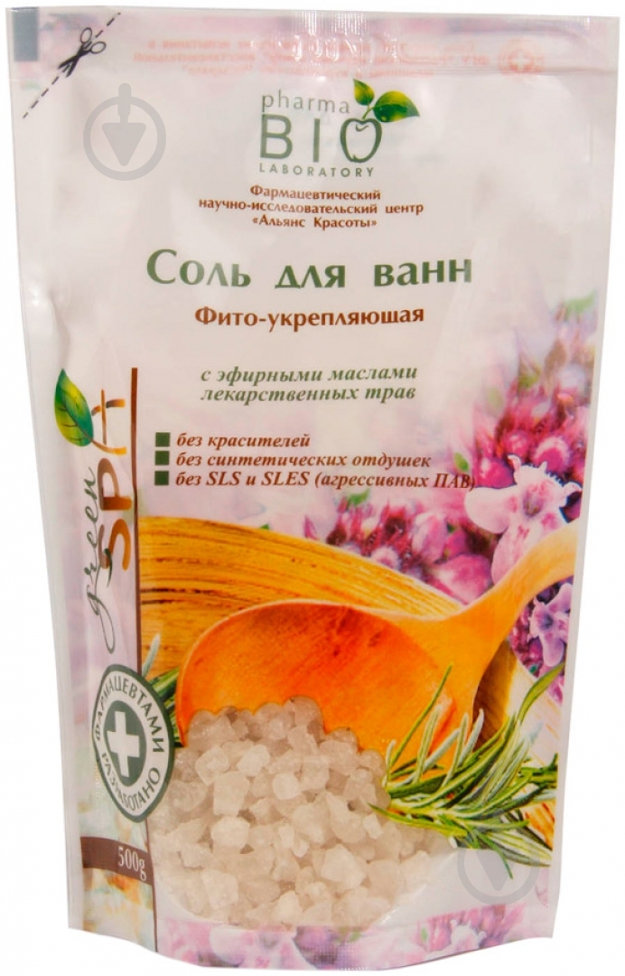 Соль Pharma Bio Laboratory Фито-укрепляющая 500 мл - фото 1