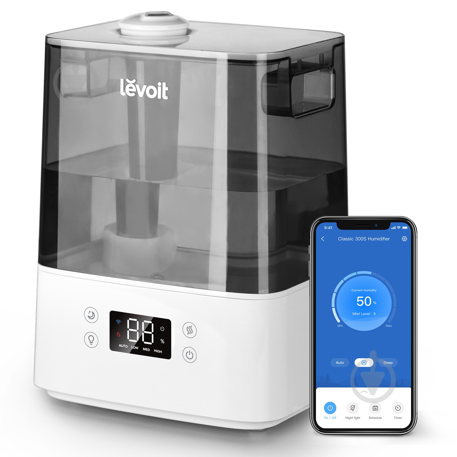 Увлажнитель воздуха Levoit Classic 300S - фото 2 Увлажнитель воздуха Levoit Classic 300S - фото 2