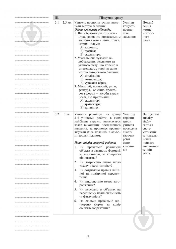 Посібник для навчання Сергій Федун «Уроки образотворчого мистецтва : посібник для вчител - фото 11