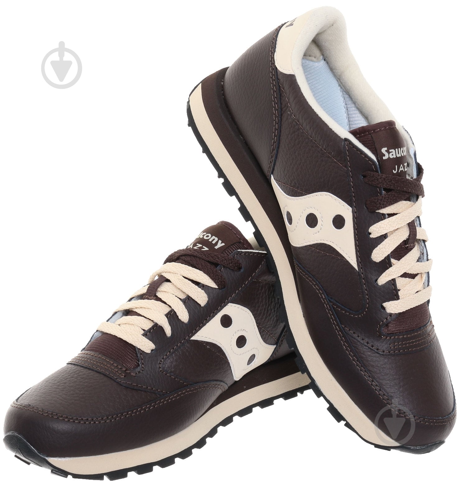 Кроссовки Saucony Jazz o Leather 70175-2 р.10,5 коричневый - фото 1