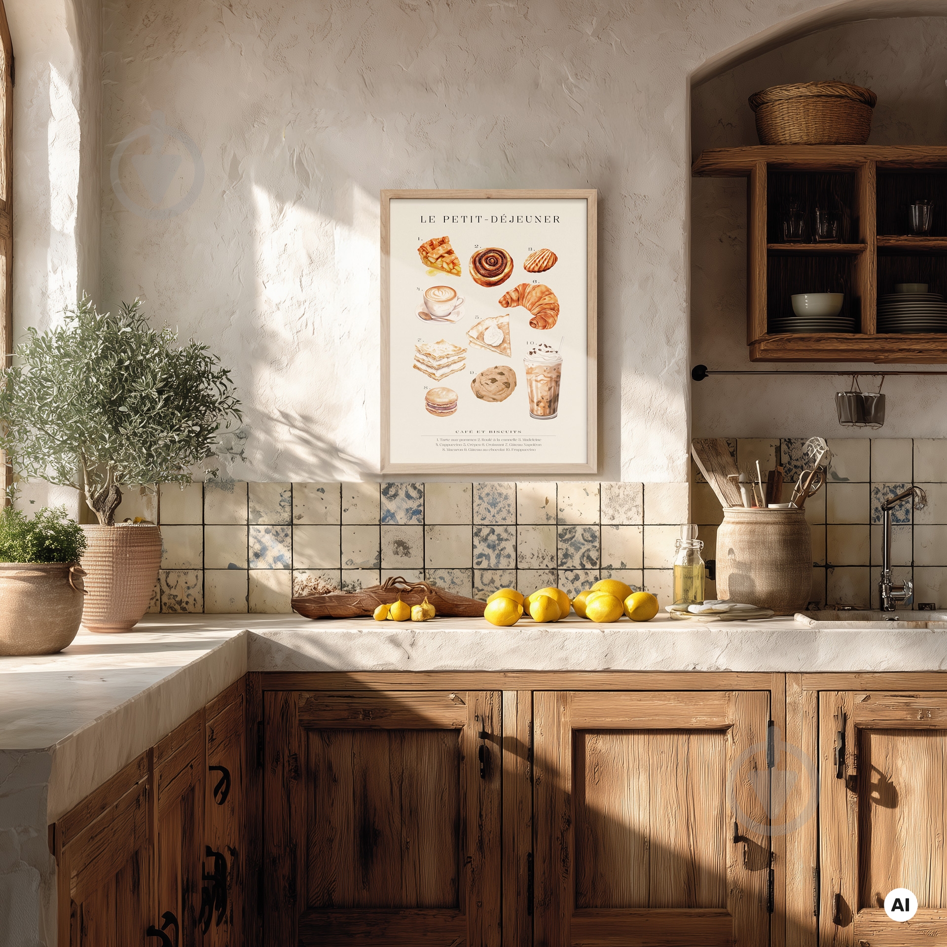 Картина Petit dejeune 30x40 см Styler OB-14942 - фото 8