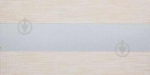 Штора рулонная день-ночь Bella Vita с жилкой MA-1 75x160 см кремовая - фото 1