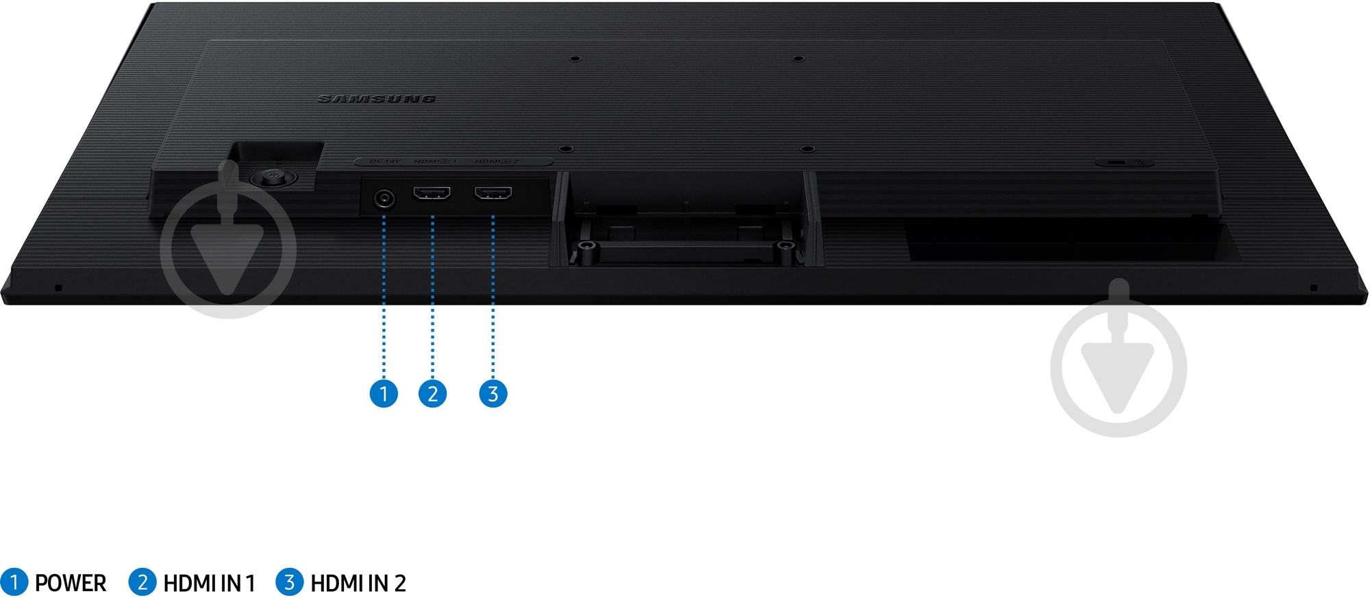 Монітор Samsung S24F320 24" (LS24F320GAIXCI) - фото 7