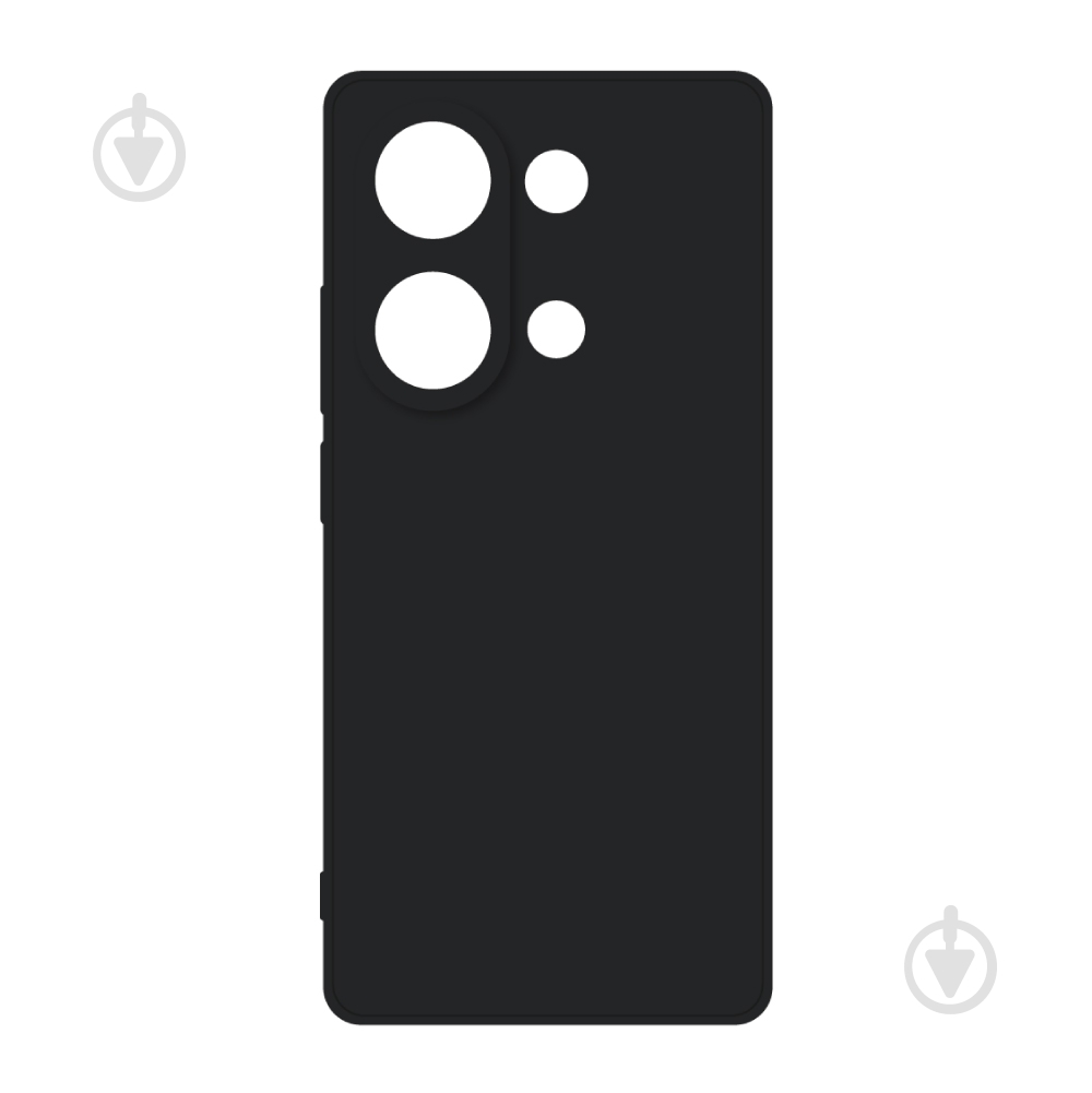 Чохол Intaleo SoftShell чорний для Xiaomi Redmi Note 13 Pro 4G - фото 1