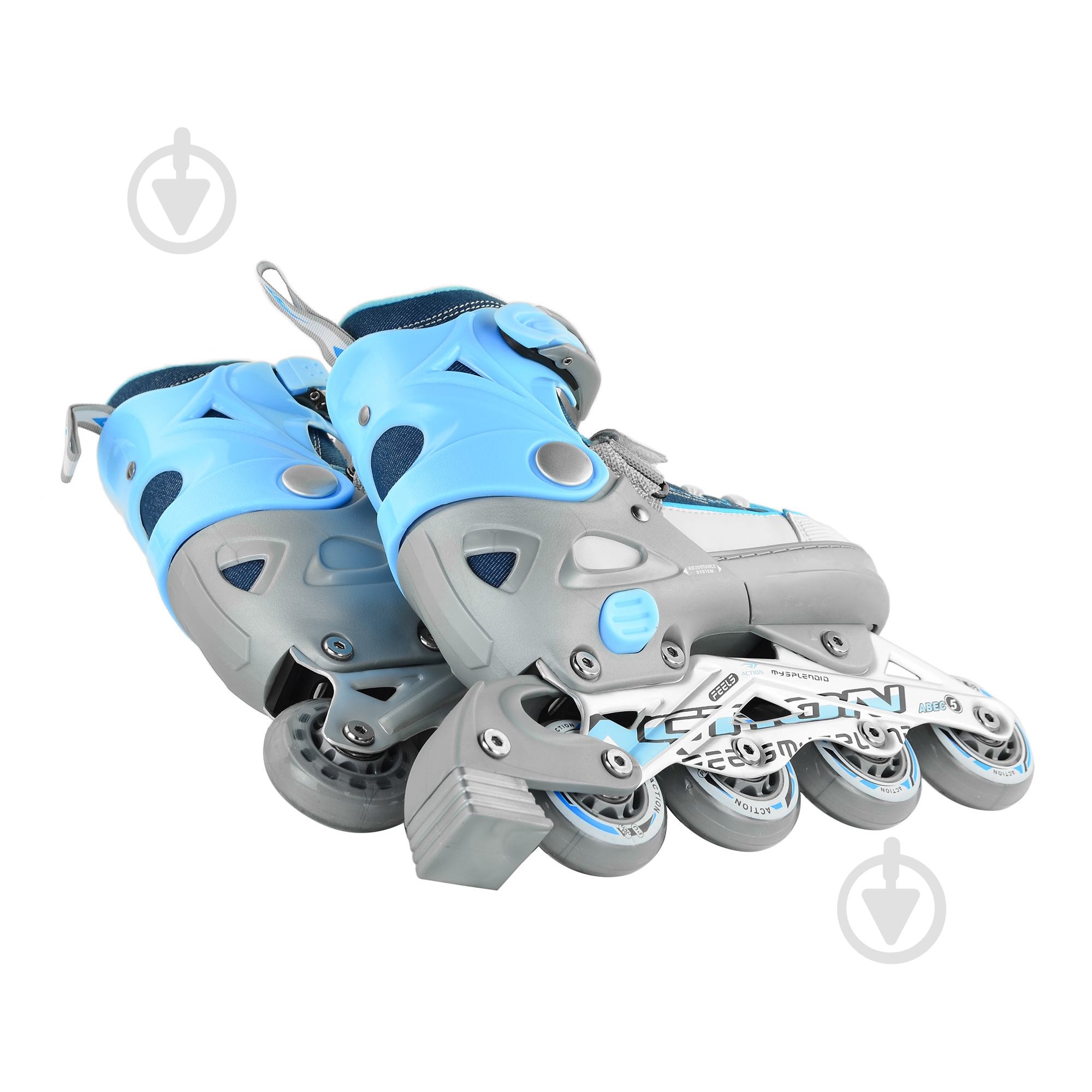 Роликовые коньки Action KIRE р. 29-32 синий - фото 3