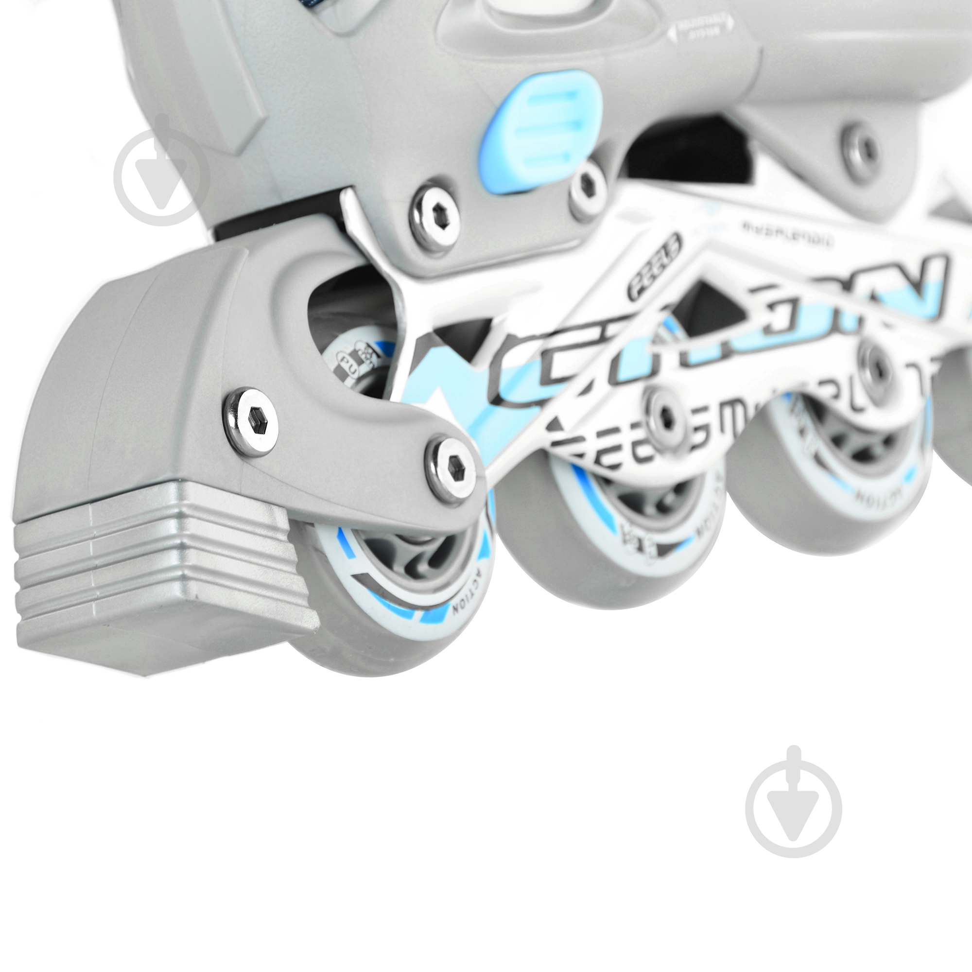 Роликовые коньки Action KIRE р. 29-32 синий - фото 9