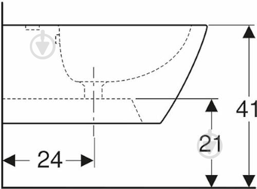 Биде подвесное Kolo Modo Pure L35103000 - фото 4