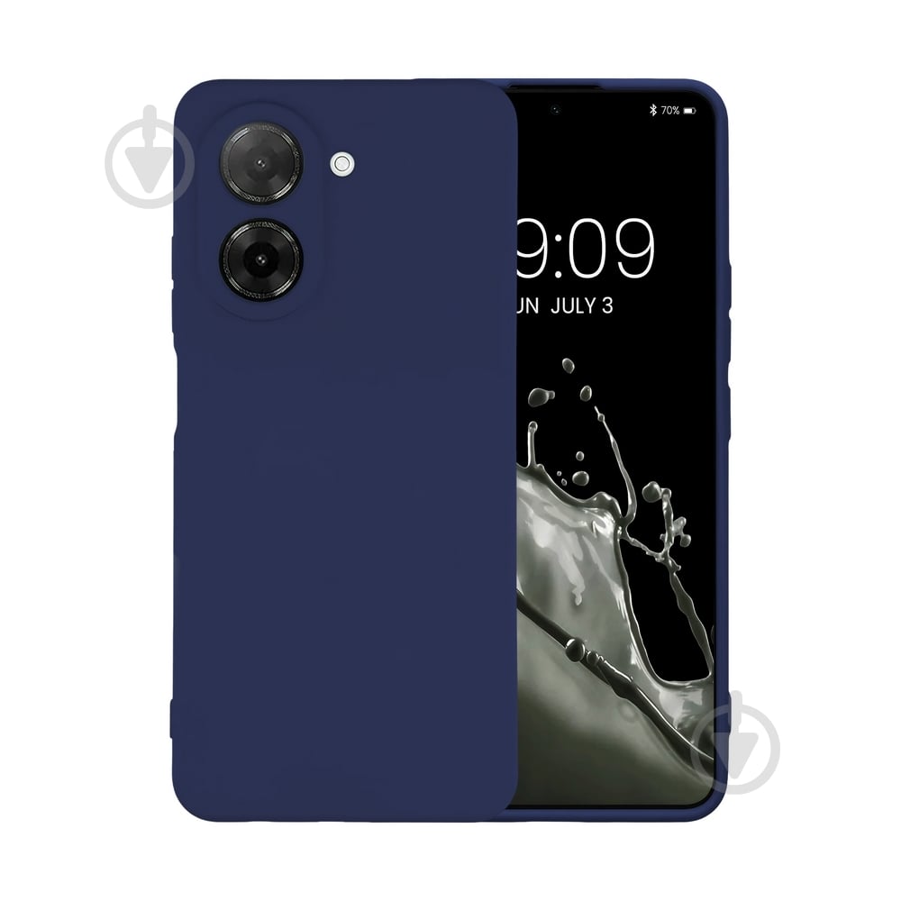 Чехол Intaleo SoftShell синий для Xiaomi Redmi A5 - фото 1 Чехол Intaleo SoftShell синий для Xiaomi Redmi A5 - фото 1