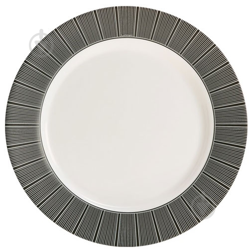 Тарелка обеденная Luminarc Aster Black 26 см - фото 1