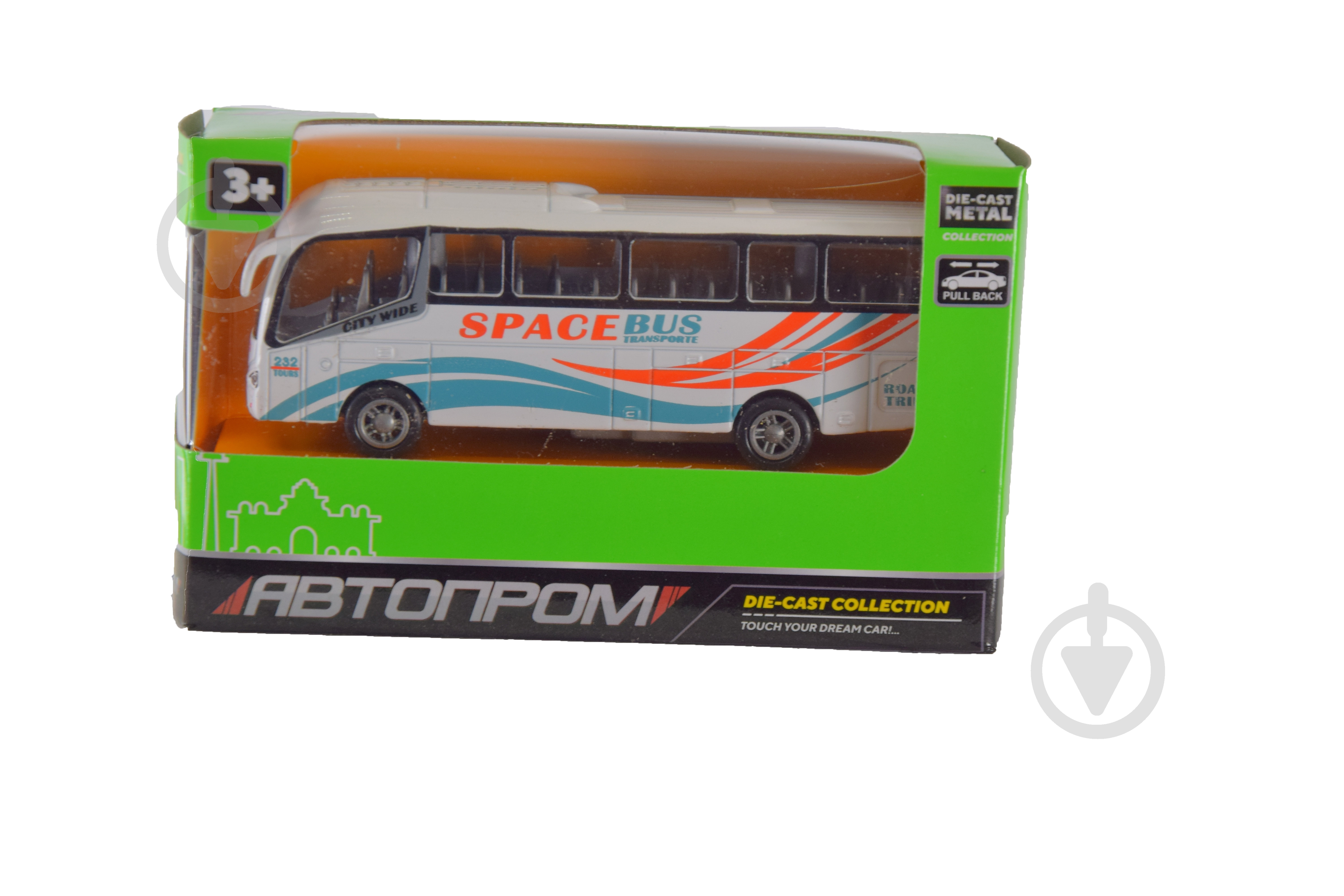 Автобус Автопром 11х4х3 см AP7427 - фото 6 Автобус Автопром 11х4х3 см AP7427 - фото 6