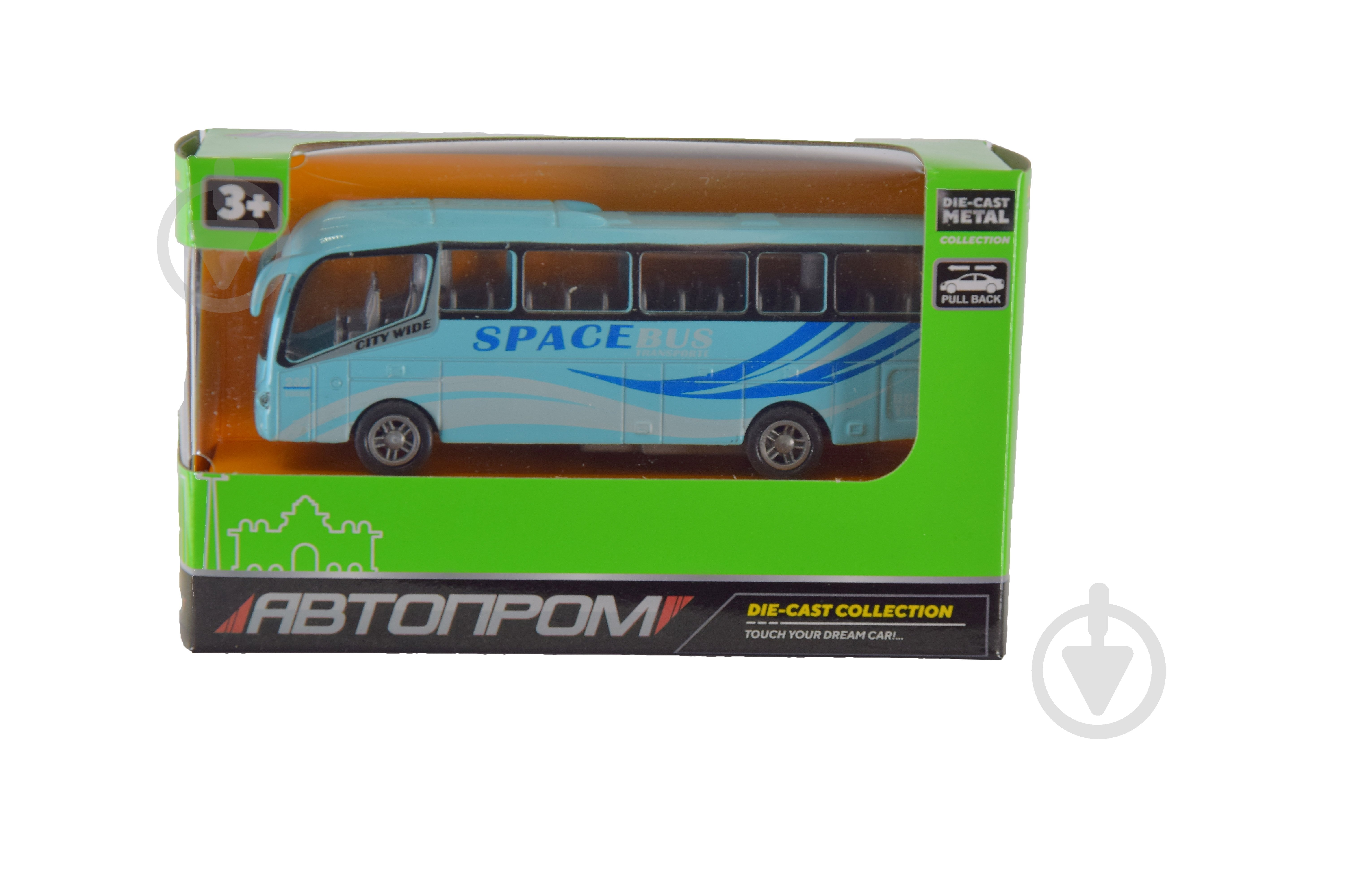 Автобус Автопром 11х4х3 см AP7427 - фото 4 Автобус Автопром 11х4х3 см AP7427 - фото 4