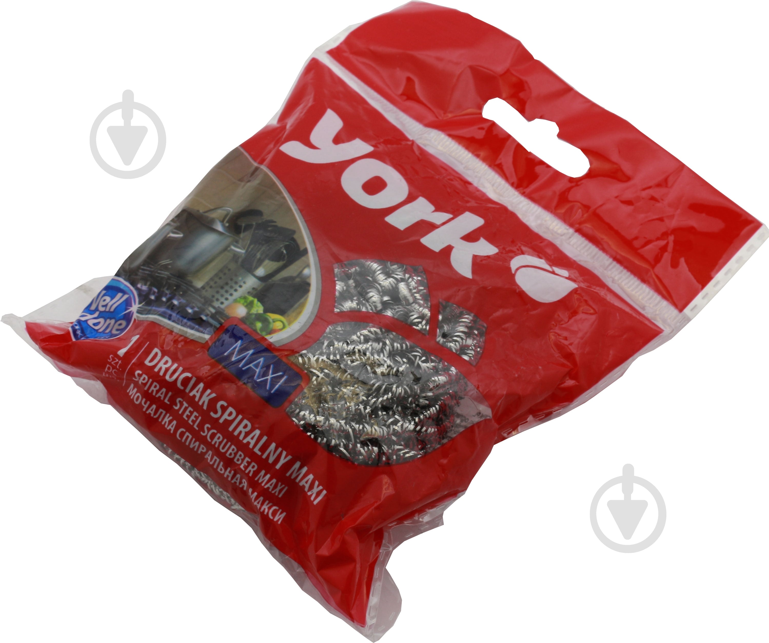 Скребок для посуды York MAXI спирально-металлический 1 шт. - фото 1