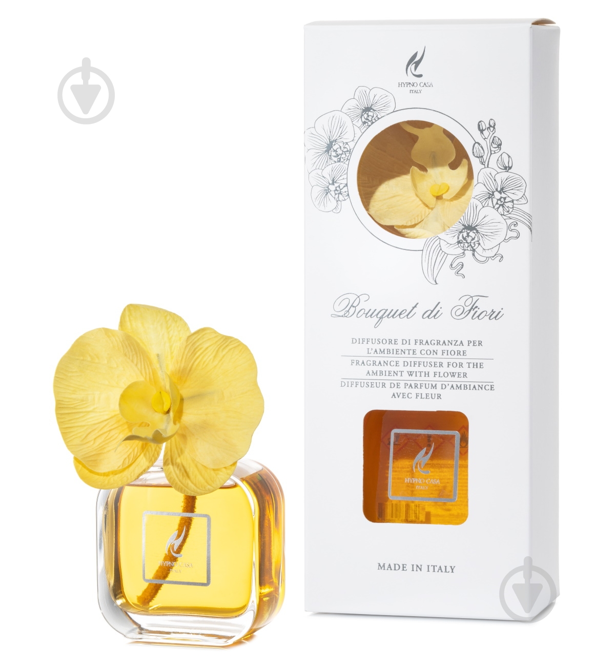 Аромадиффузор с палочками Hypno Casa Orchidea Vaniglia & Patchouly 100 мл - фото 1