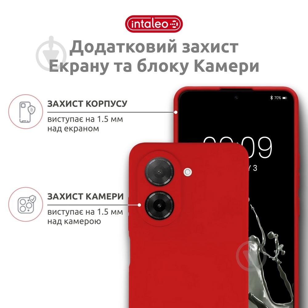 Чехол Intaleo SoftShell красный для Xiaomi Redmi A5 - фото 3