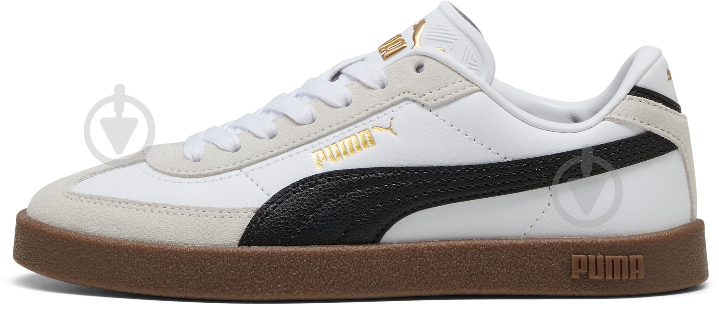Кросівки дитячі демісезонні Puma Club II Era Jr 40148902 р.39 білі - фото 1