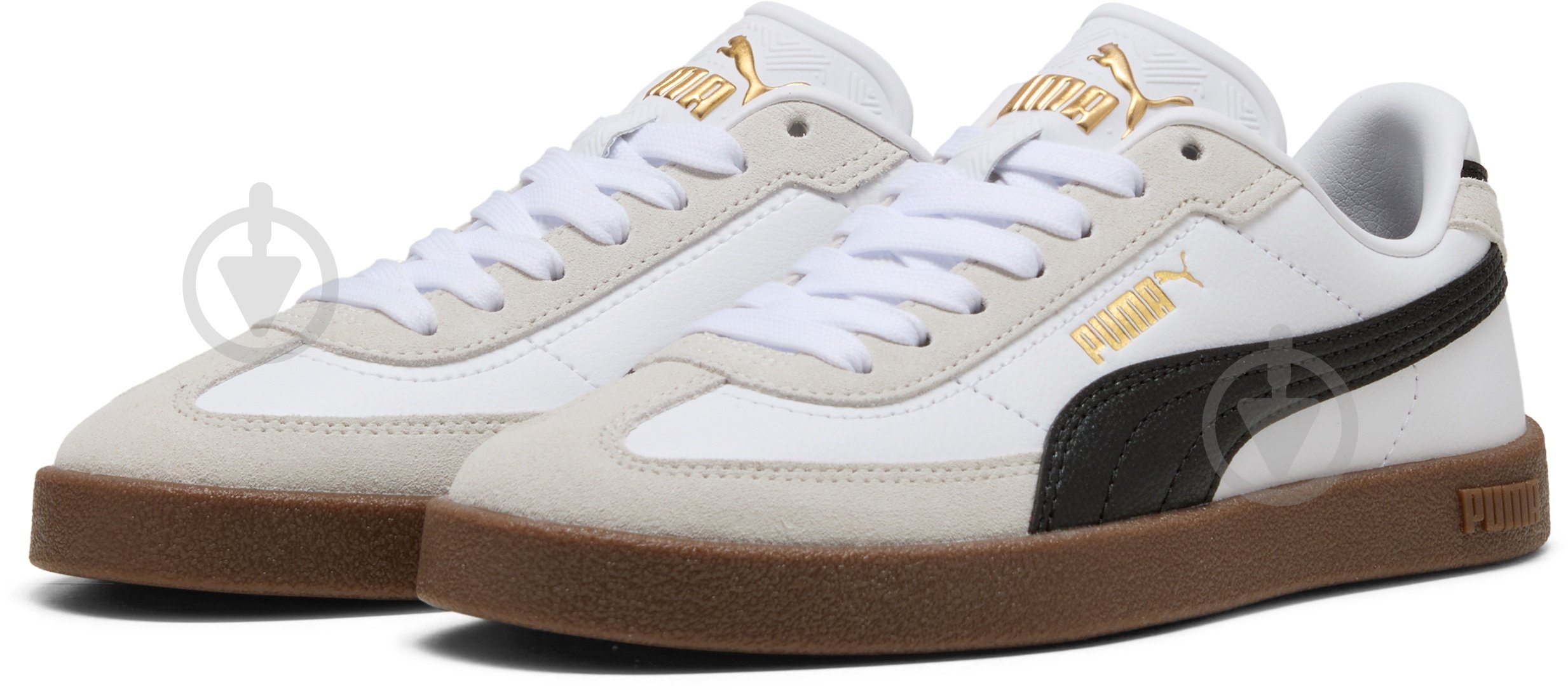 Кросівки дитячі демісезонні Puma Club II Era Jr 40148902 р.39 білі - фото 3
