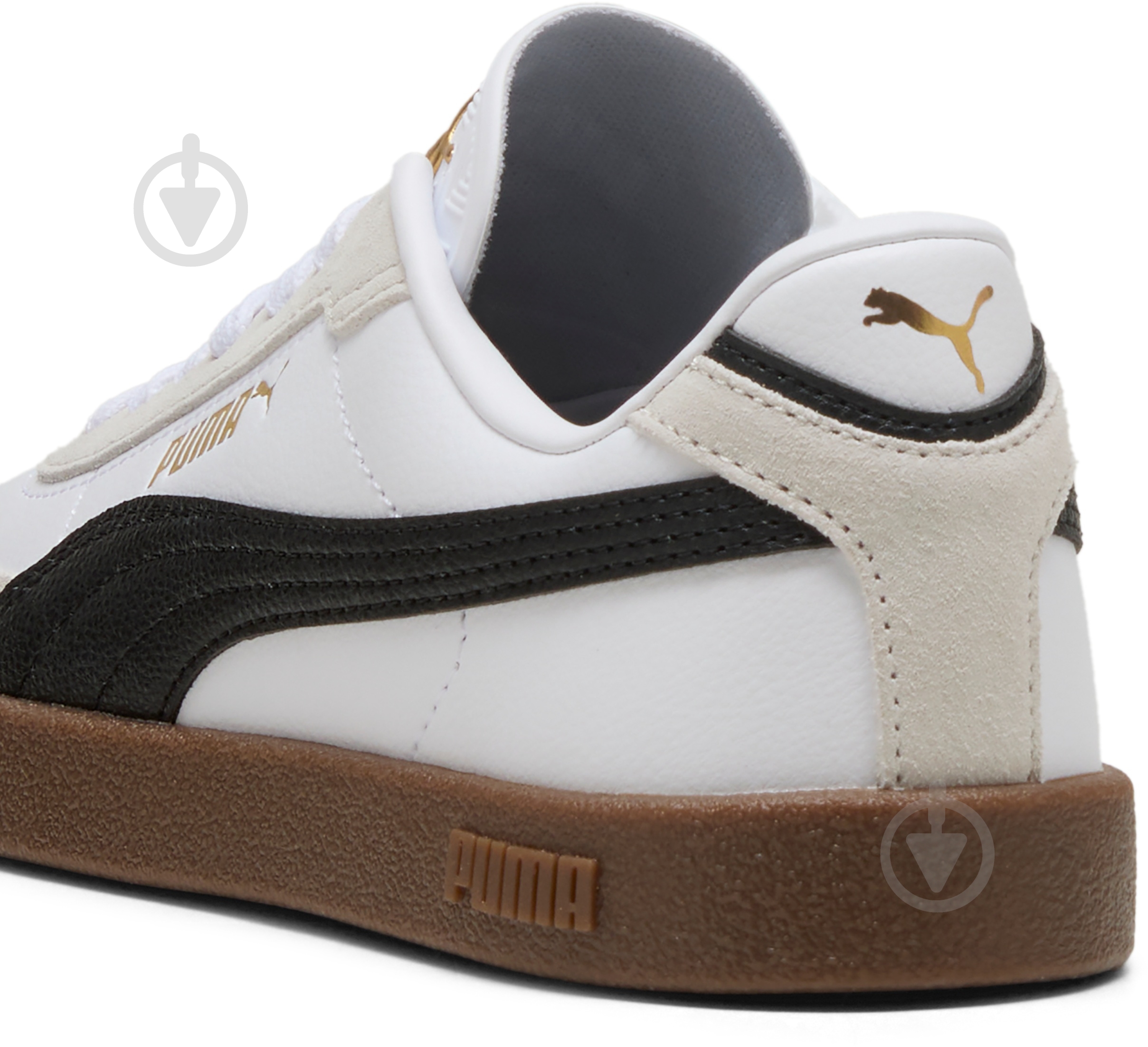 Кросівки дитячі демісезонні Puma Club II Era Jr 40148902 р.39 білі - фото 5