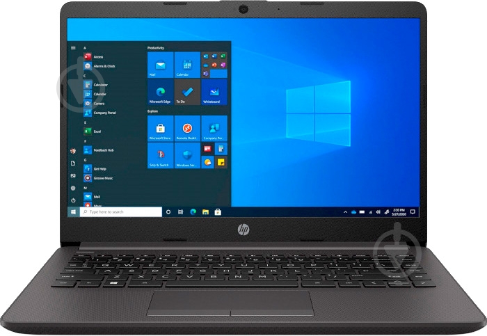 Ноутбук HP 240 G8 14 (2X7R5EA) silver aluminium - фото 1