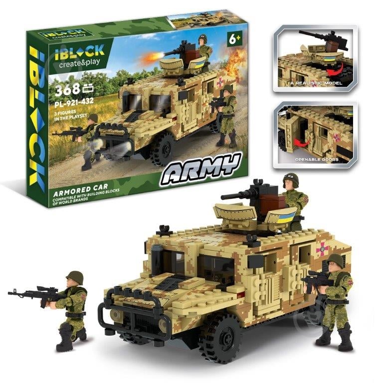 Конструктор Iblock Авто PL-921-432 - фото 1