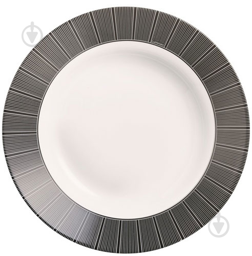 Тарілка для супу Luminarc Aster Black 22 см - фото 1