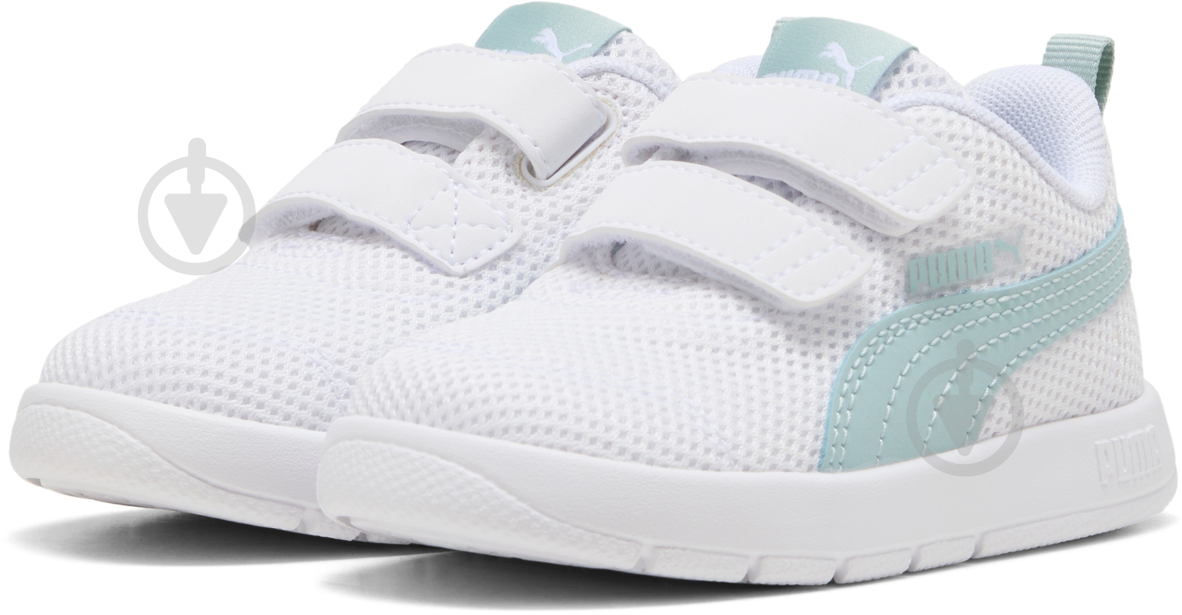 Кросівки для хлопчиків Puma Courtflex V3 Mesh Inf 39808608 р.25 білі - фото 3 Кросівки для хлопчиків Puma Courtflex V3 Mesh Inf 39808608 р.25 білі - фото 3