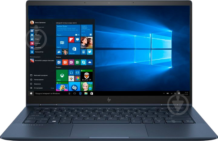 Ноутбук HP Elite Dragonfly G2 13,3 (3C8E0EA) blue - фото 1